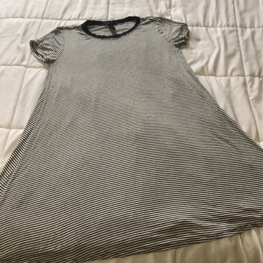Forever 21 striped t-shirt dress